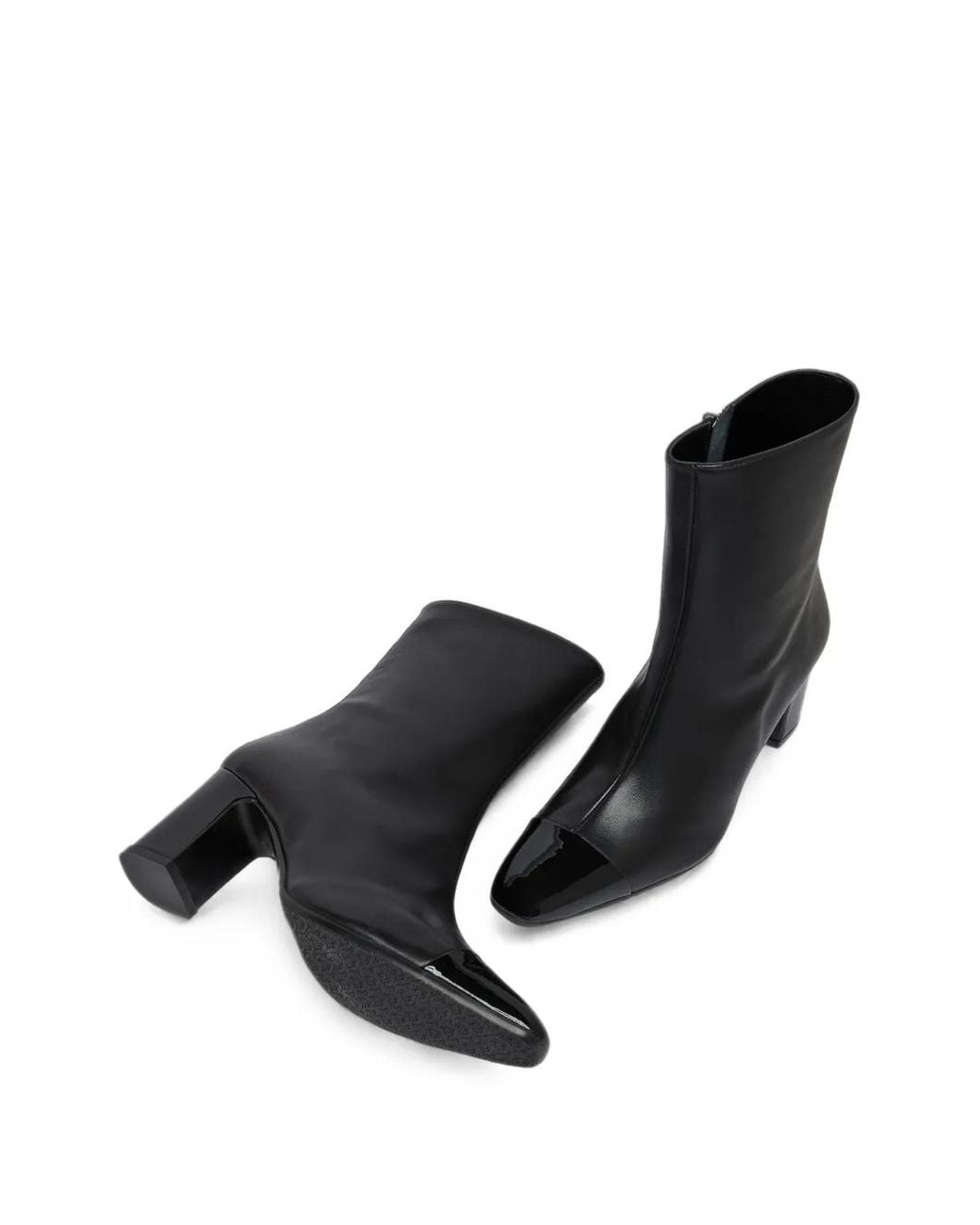 CAREL PARIS Black Sofia Ankle Boots