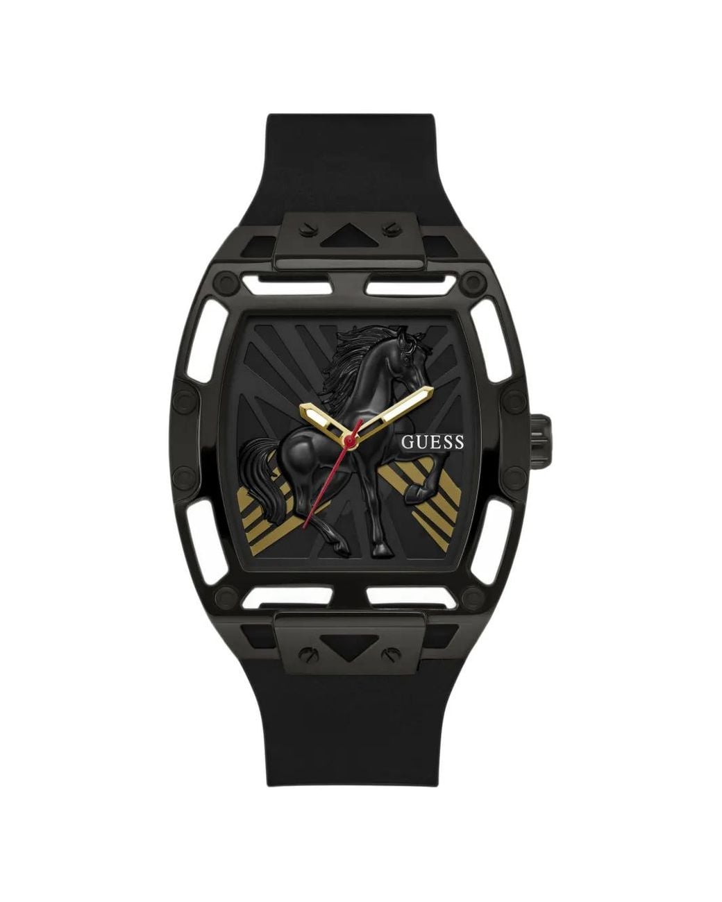 Guess Black Venix Limited-Edition Lunar New Year Analog Watch for men