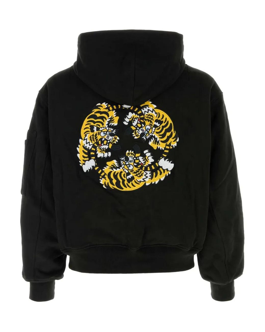 KENZO Black Reversible Bomber Jacket for men