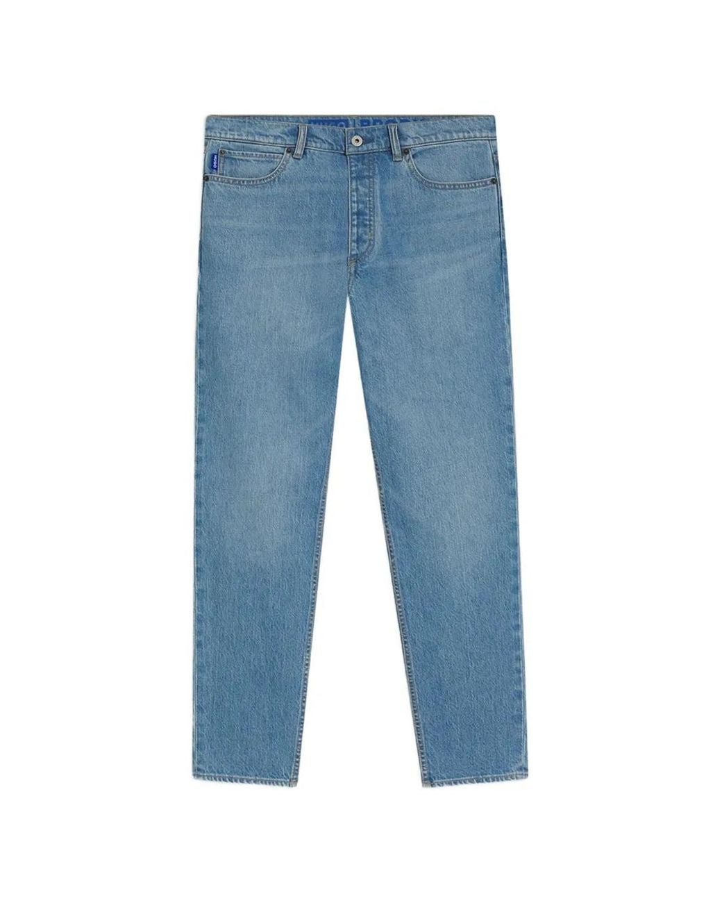 HUGO Straight Jeans in het Blue voor heren
