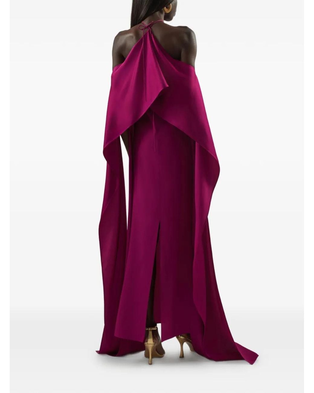 Taller Marmo Purple Nan Maxi Dress