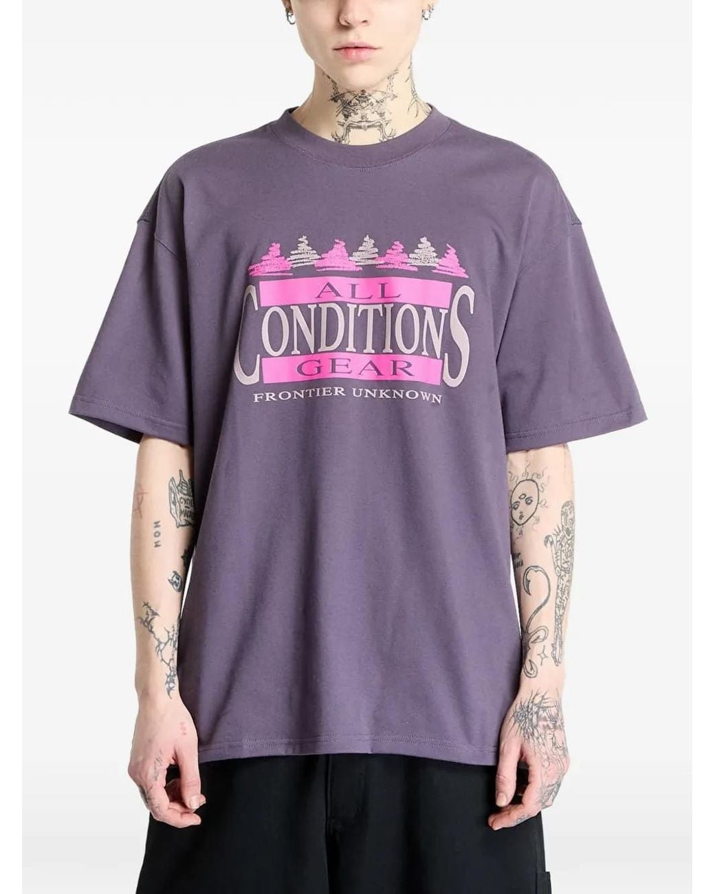 Nike Purple T-Shirt Dri-Fit for men