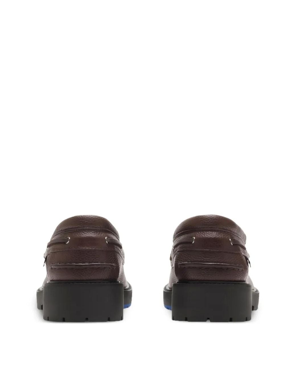 Burberry Brown Raft Boat Shoes for men
