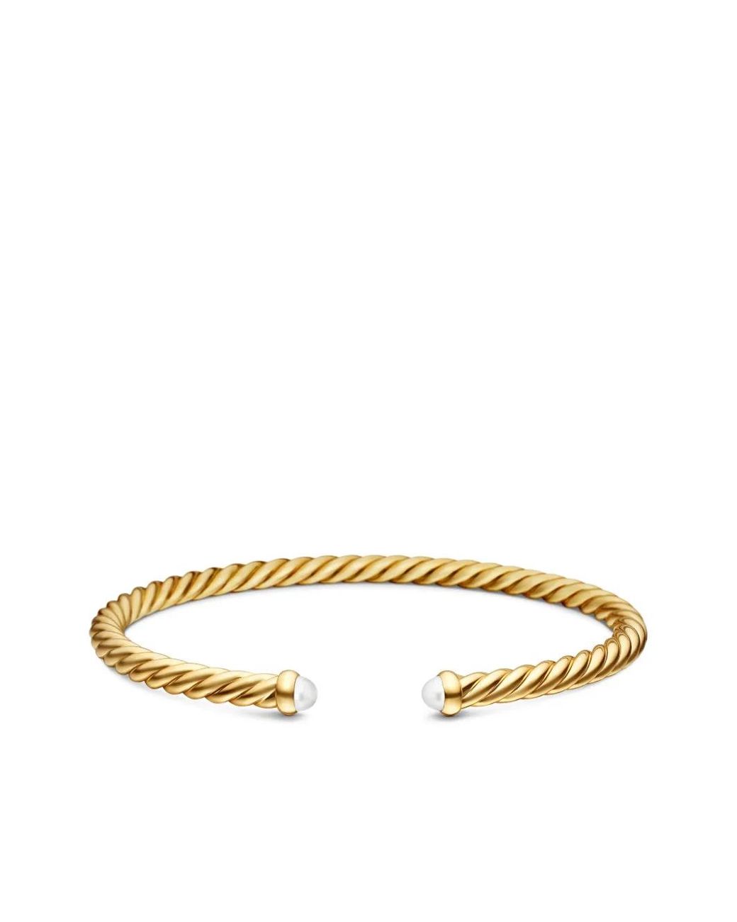 David Yurman Multicolor 18Kt Modern Cablespira Bracelet (4Mm)