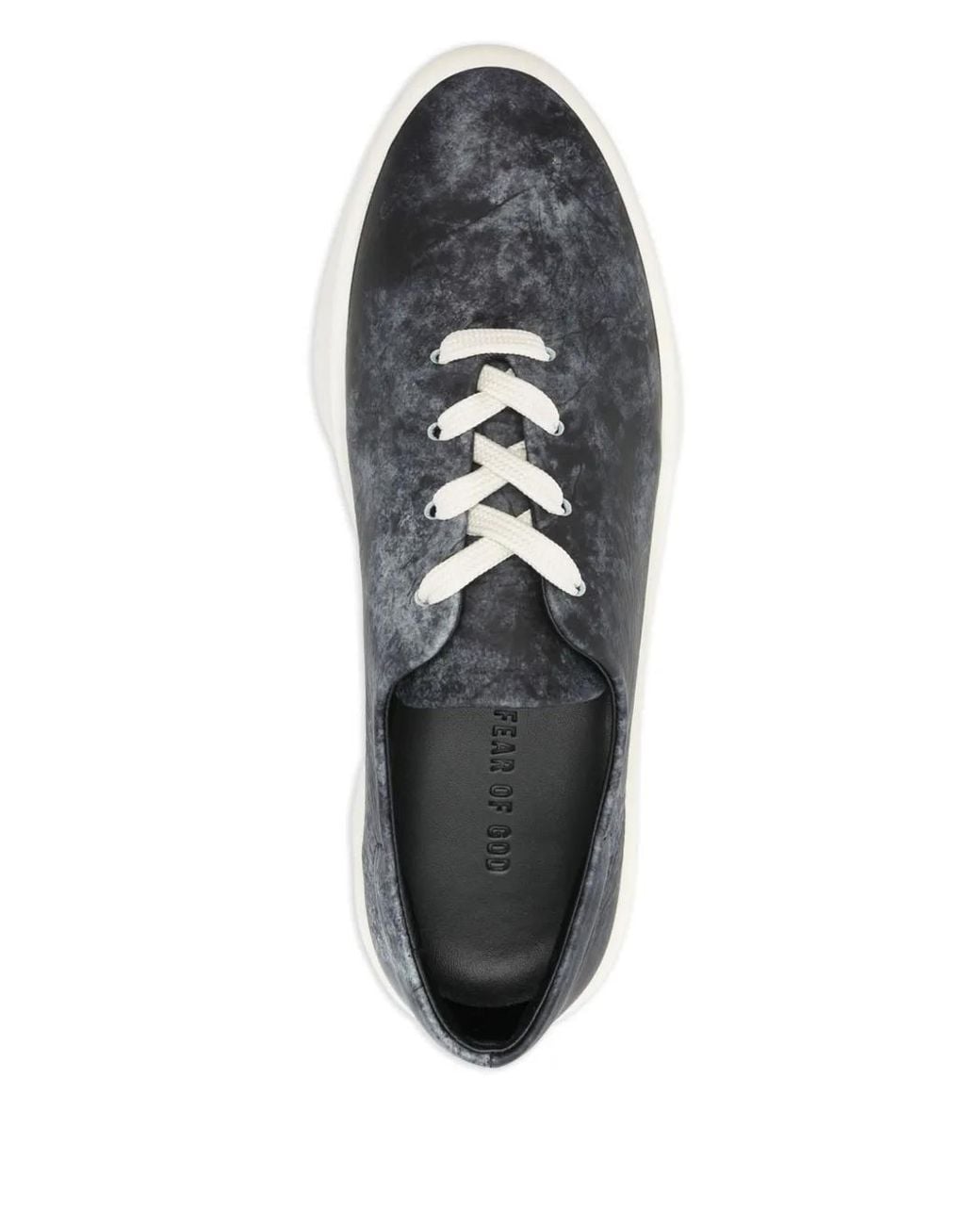 Fear Of God Gray 101 Leather Sneakers