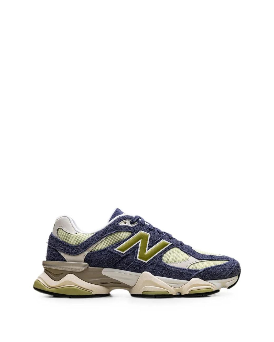 New Balance White 9060 Low-Top Sneakers for men