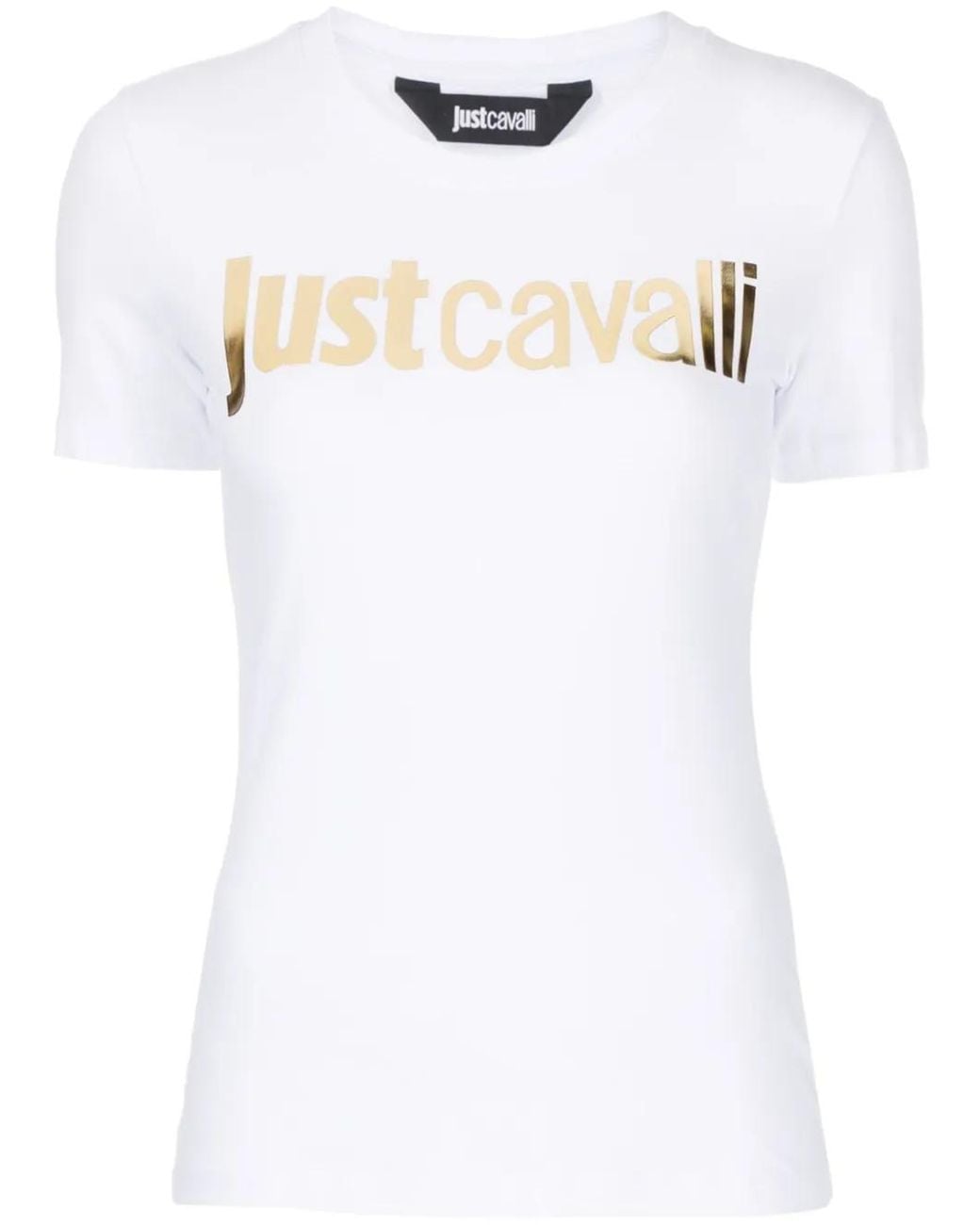 Just Cavalli White T-shirts And Polos