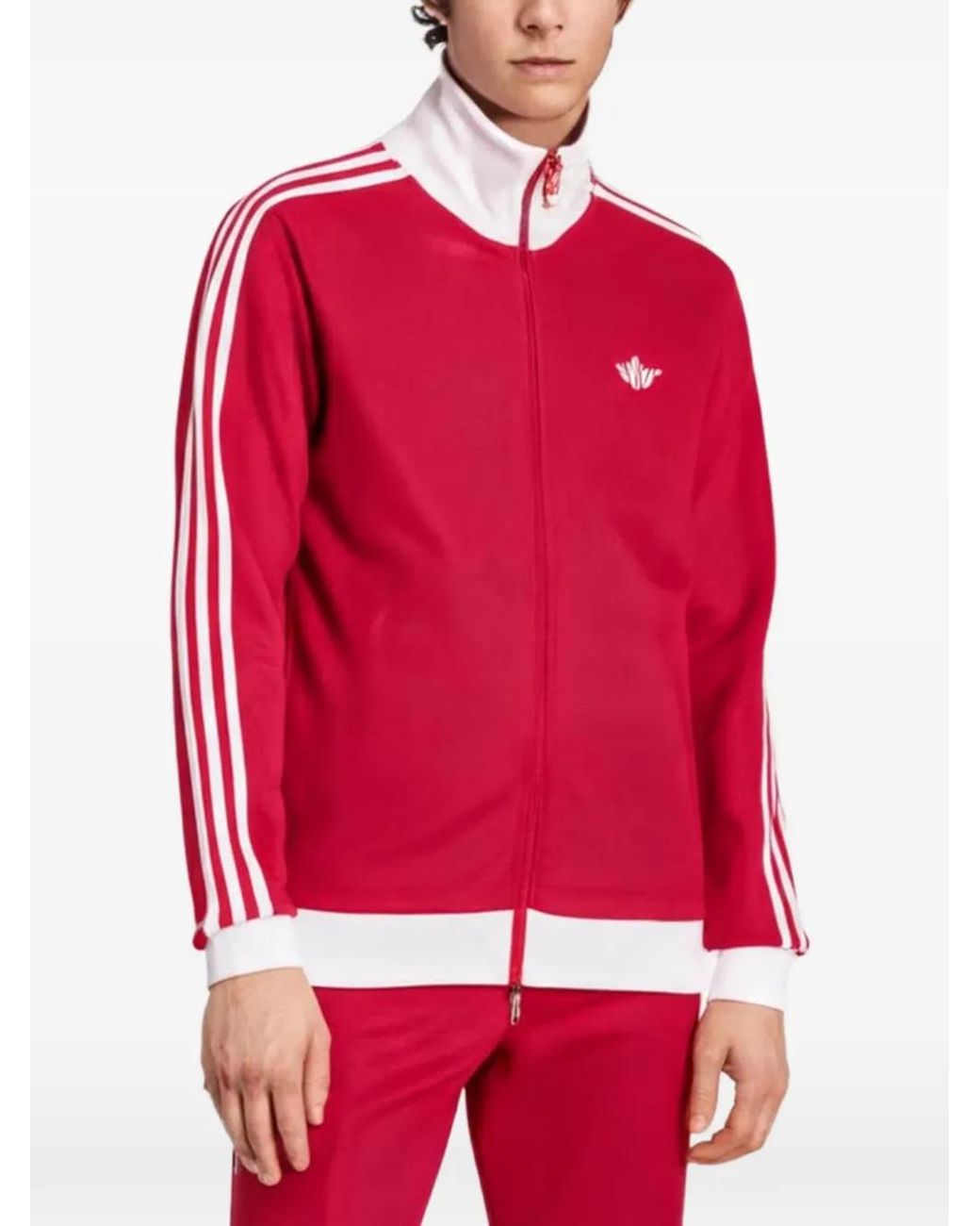 Adidas Red Classic Track Top for men