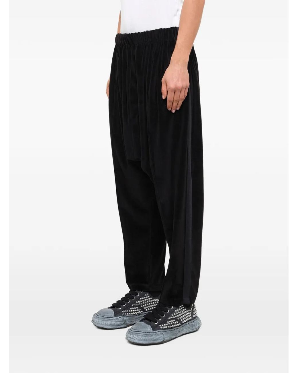 Doublet Black Bubblegum Inflated Track Pants for men