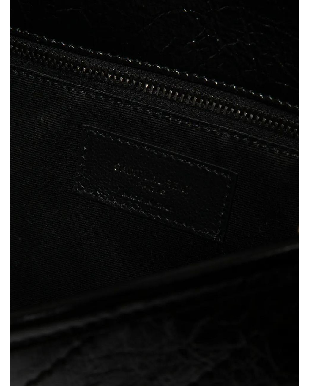 Saint Laurent Black Niki Quilted Leather Shoulder Bag