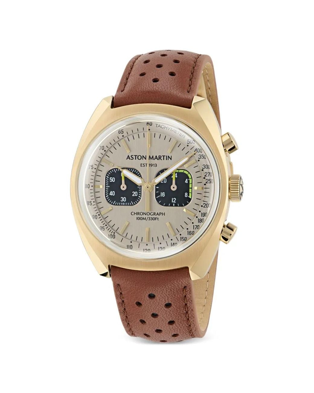 Aston Martin Metallic Ts2 Chronograph 42Mm Watch for men