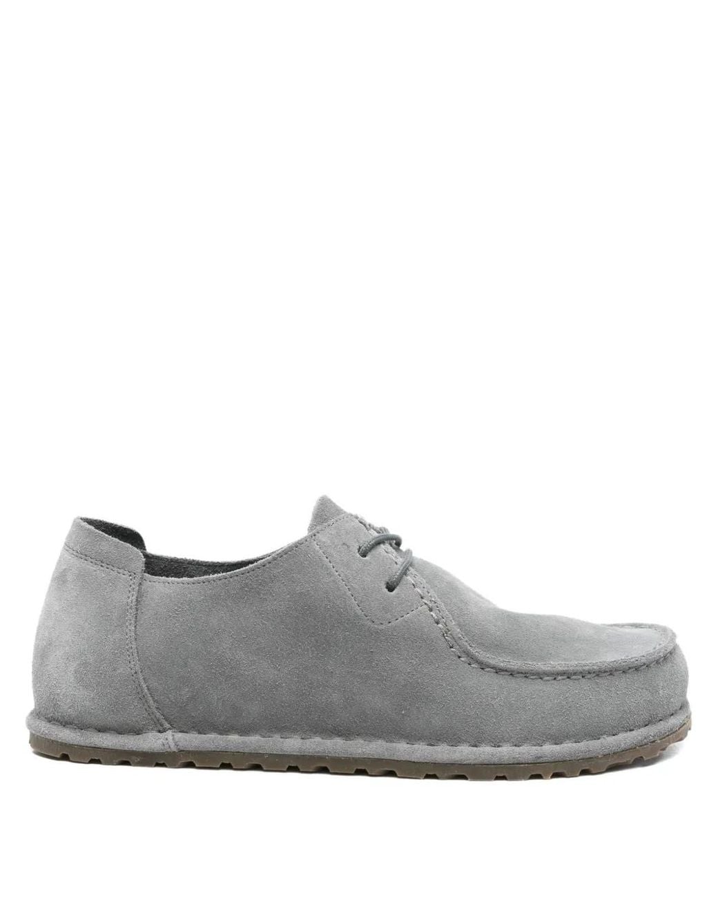 Birkenstock Gray Utti Lace-Up Shoes for men