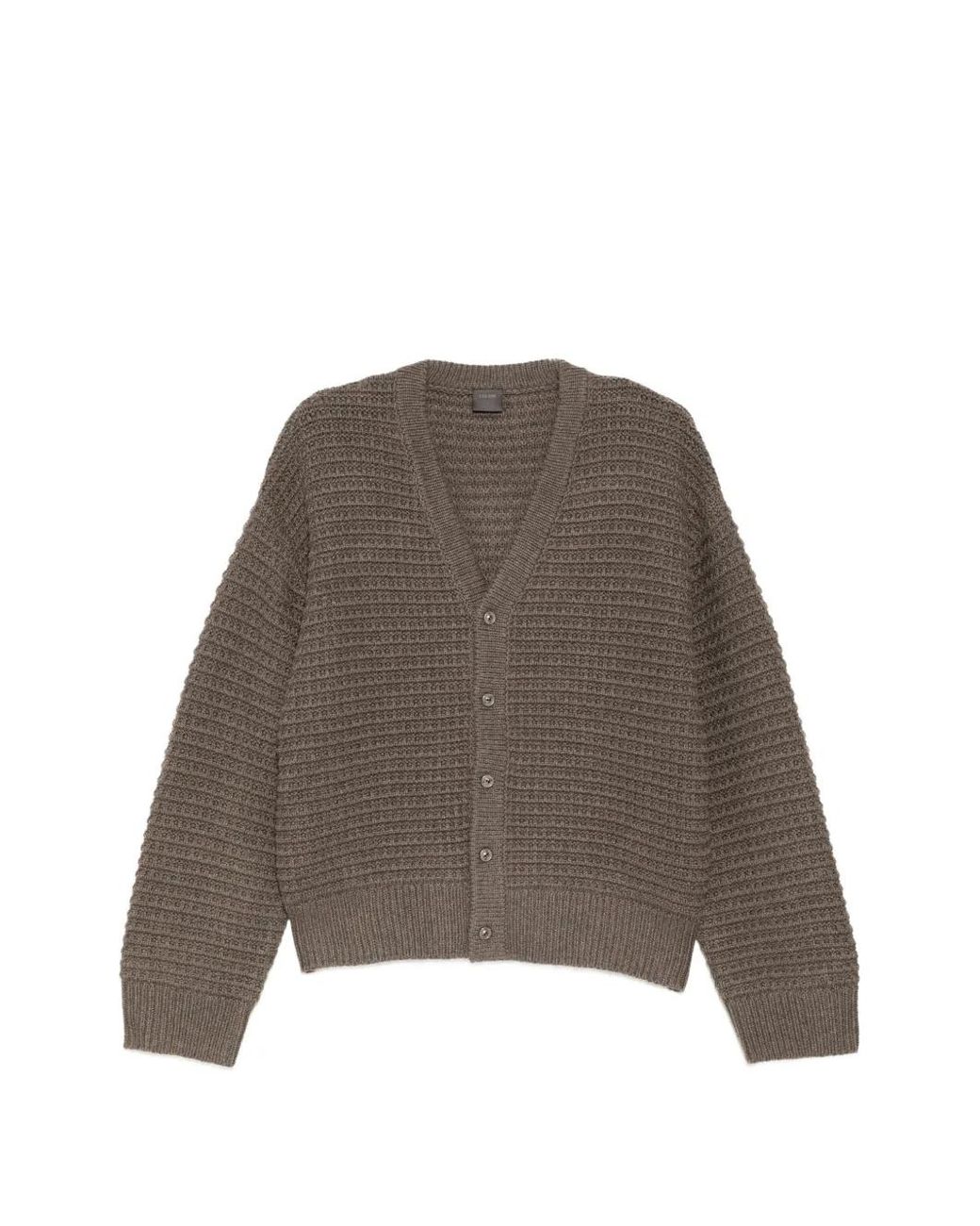 TEAM WANG design Brown Reset Cardigan