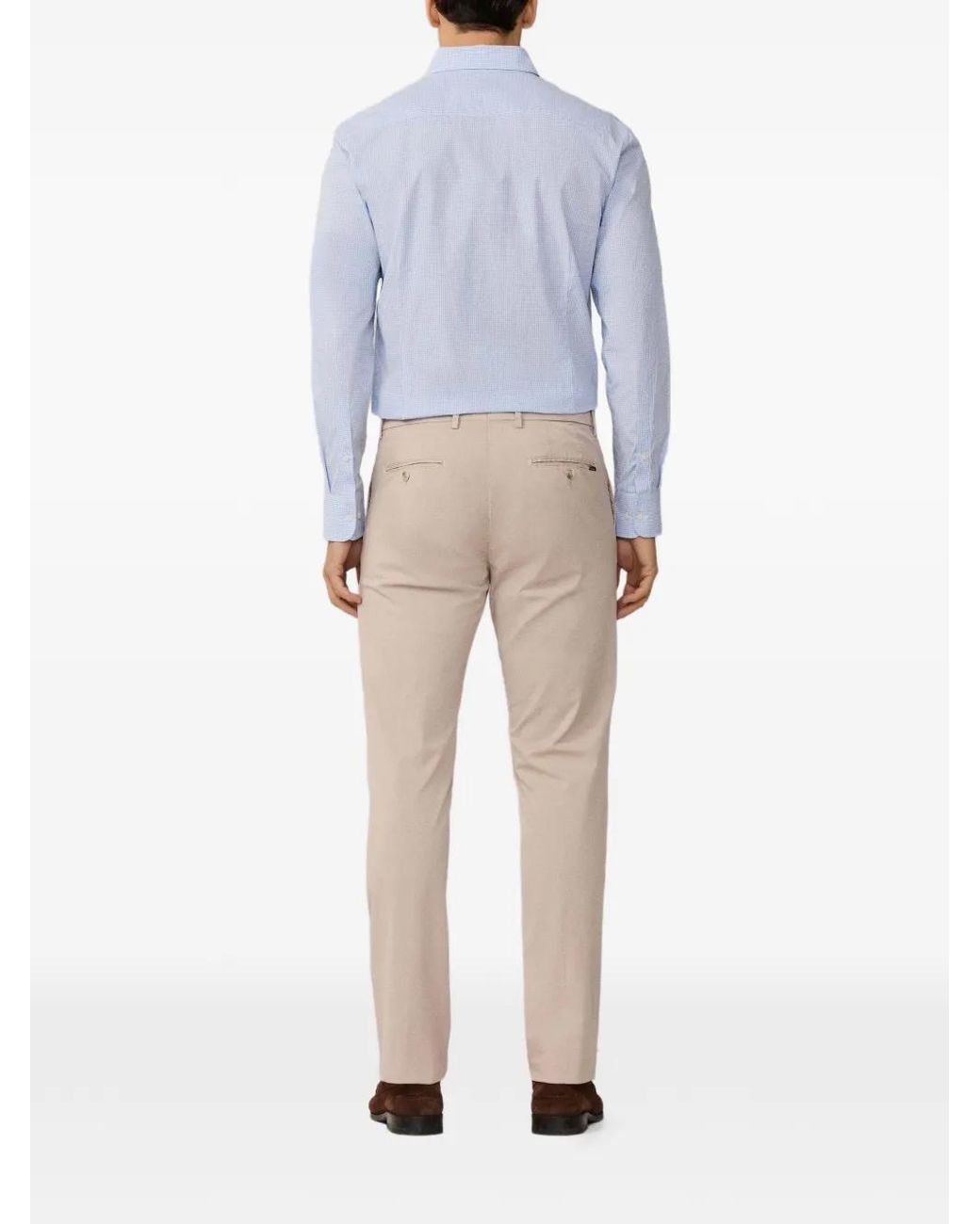 Hackett Natural Kensington Slim-Fit Trousers for men