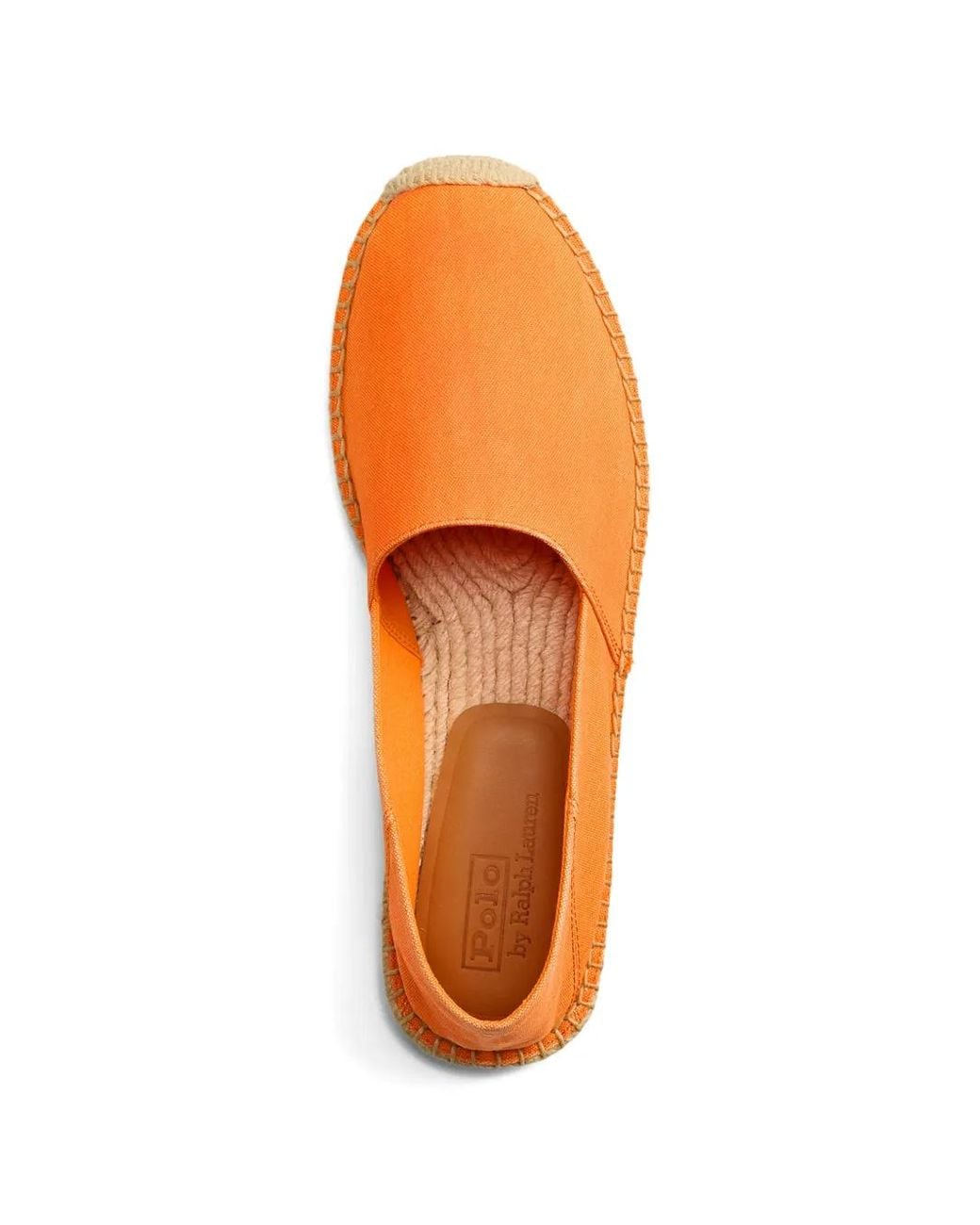 Polo Ralph Lauren Orange Collapsible-Heel Espadrilles for men