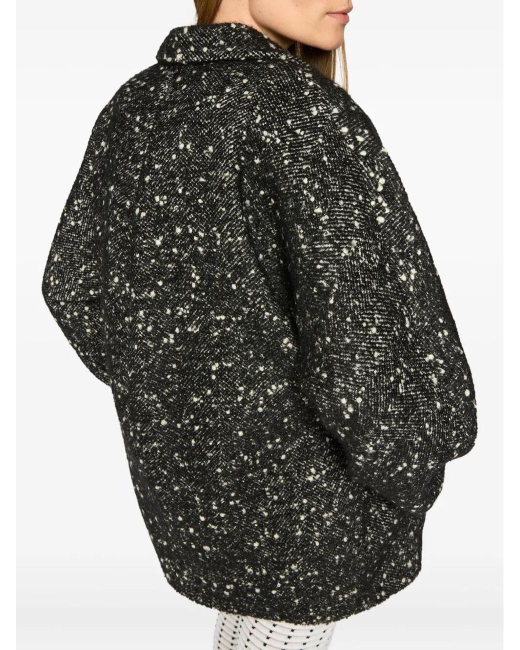 Genny Black Bouclé Jacket