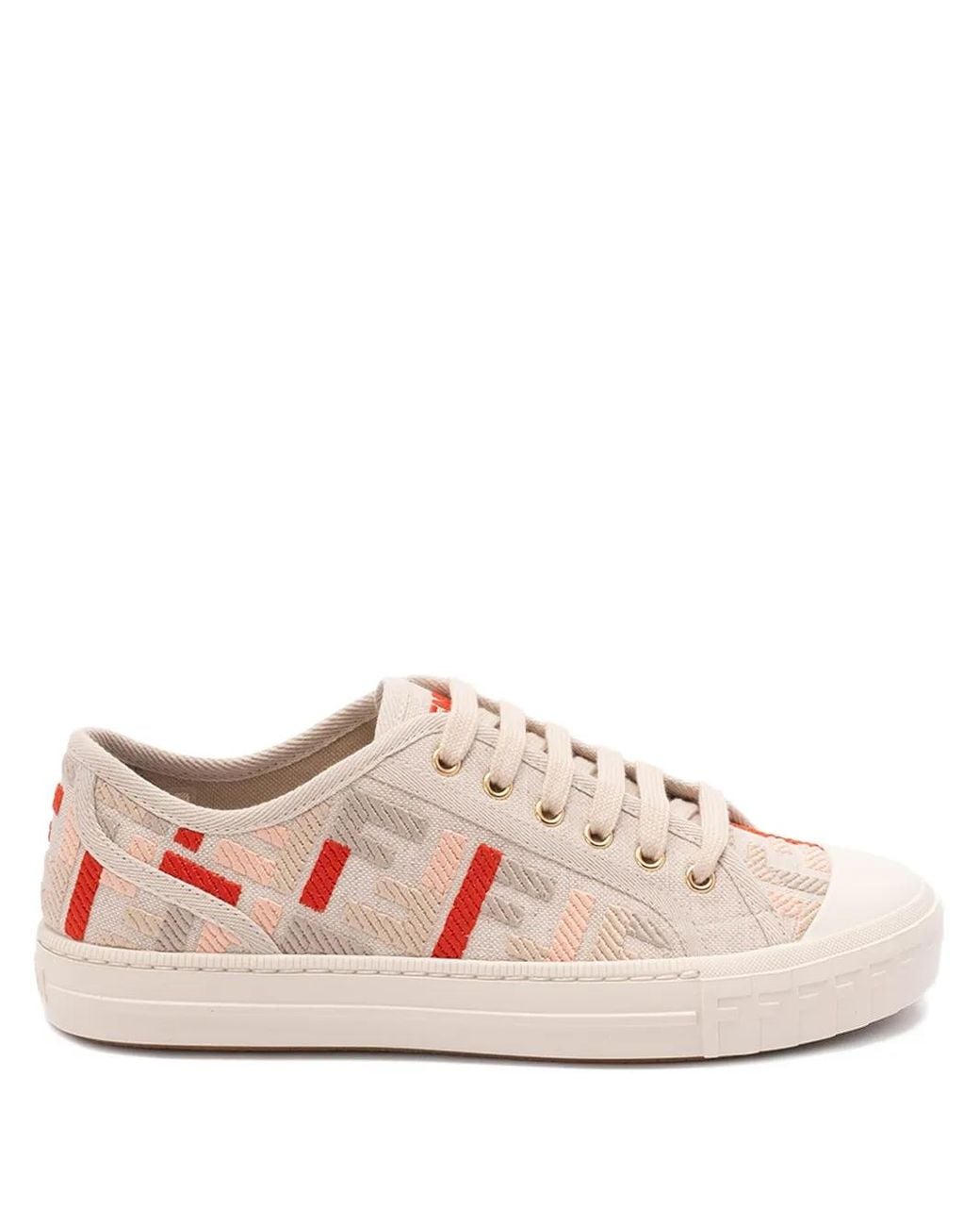Fendi Pink "Domino" Sneaker