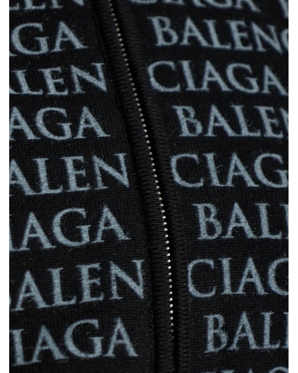 Balenciaga Blue Type Fade Hoodie