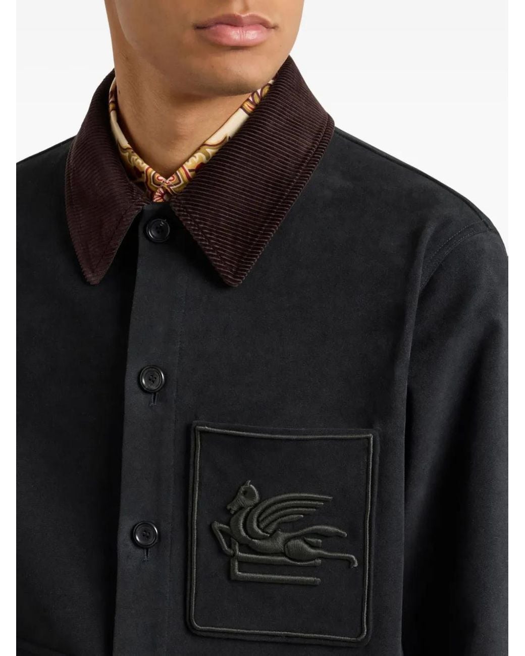 Etro Black Jacket for men