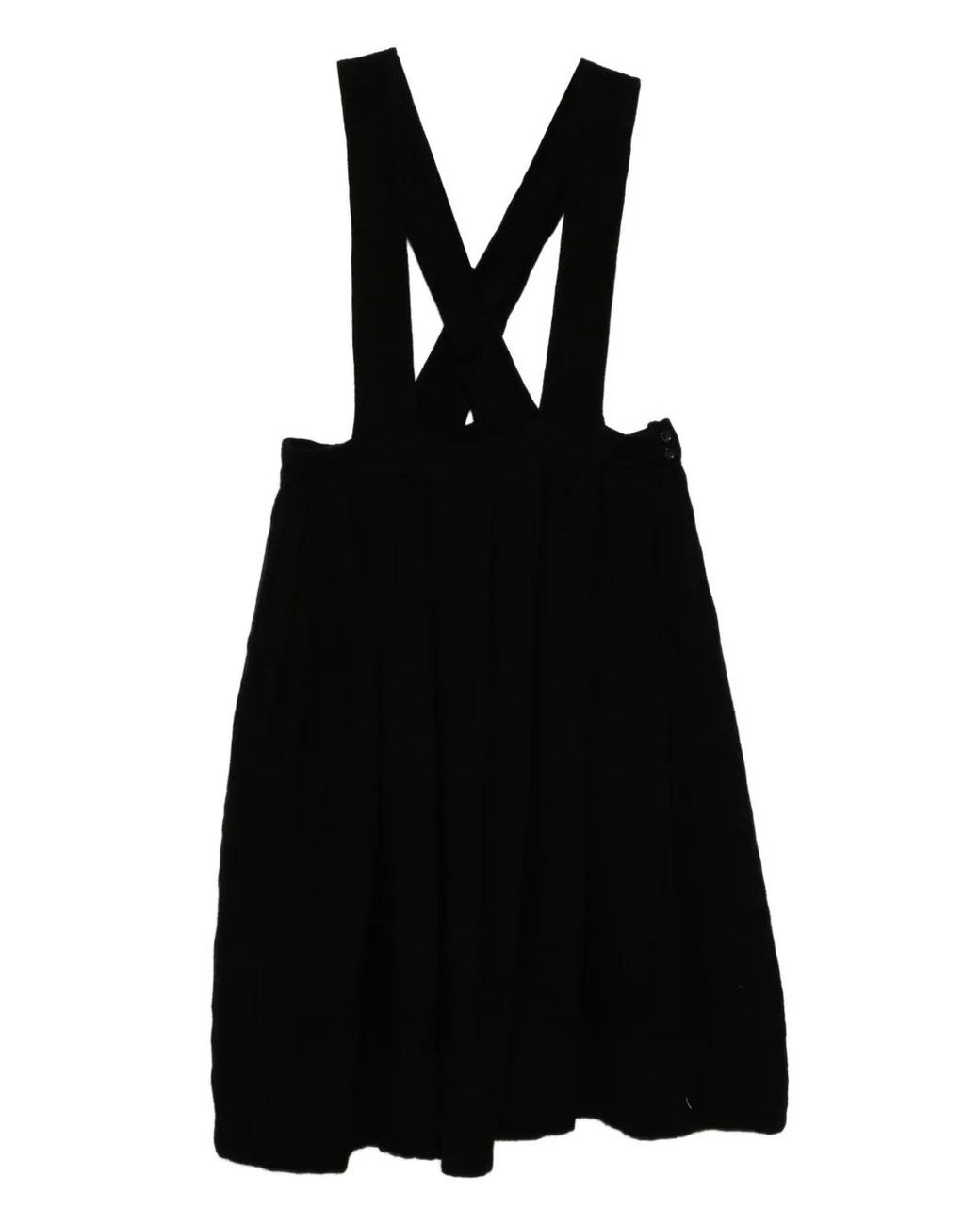 COMME DES GARÇON BLACK Black Pleated Skirt