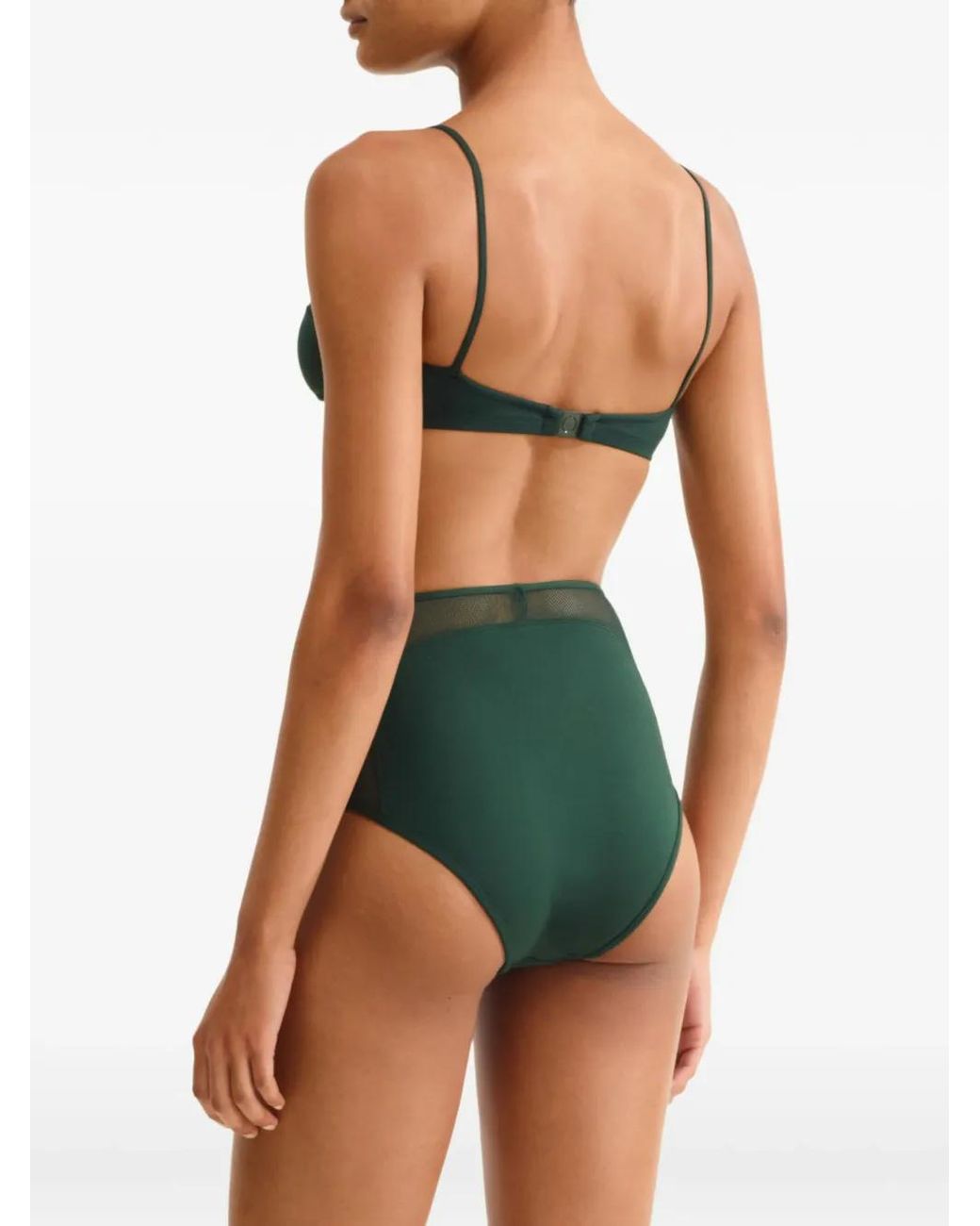 Eres Green Gloire High-Waisted Bikini Briefs