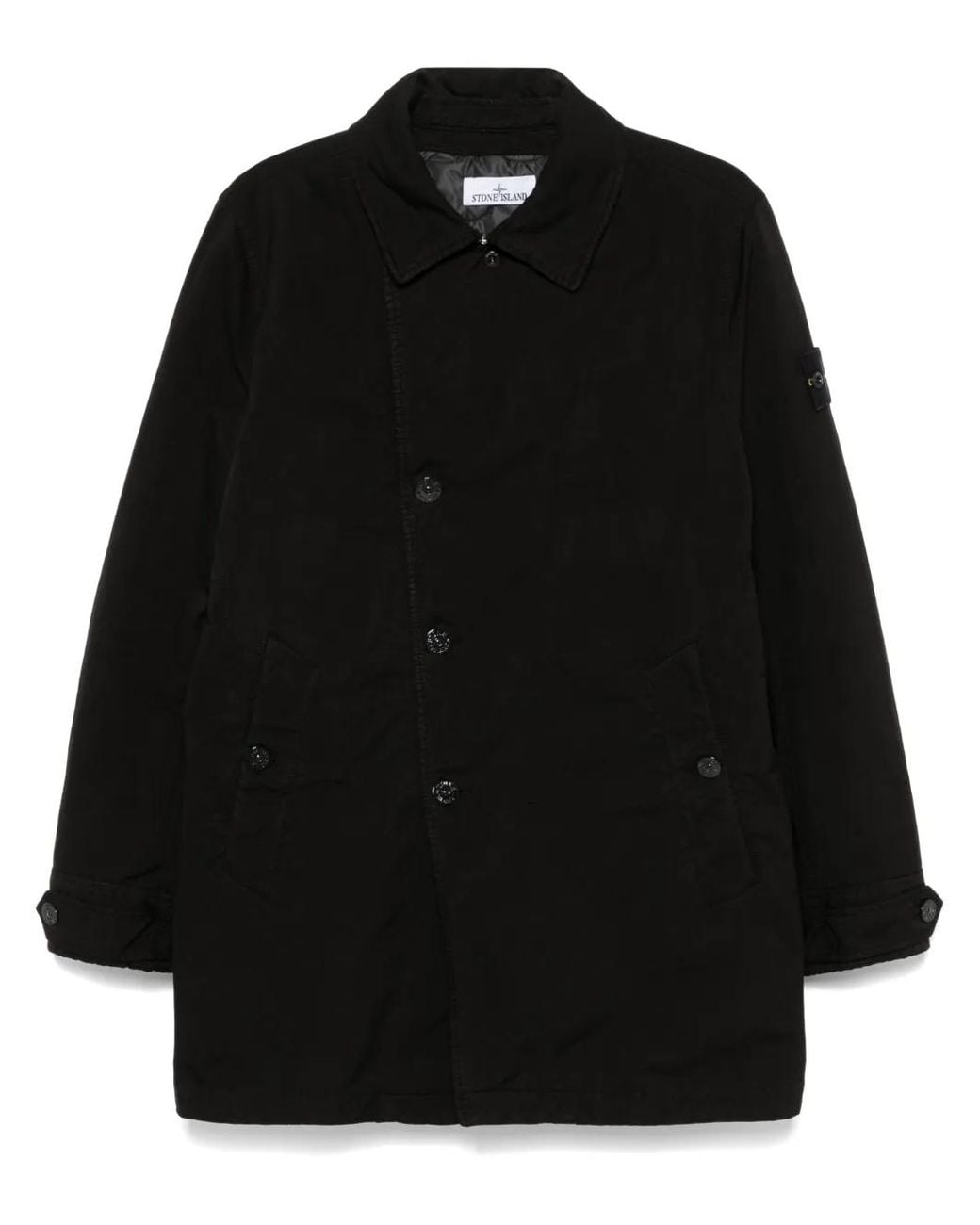 Stone Island Black David-Tc Jacket for men