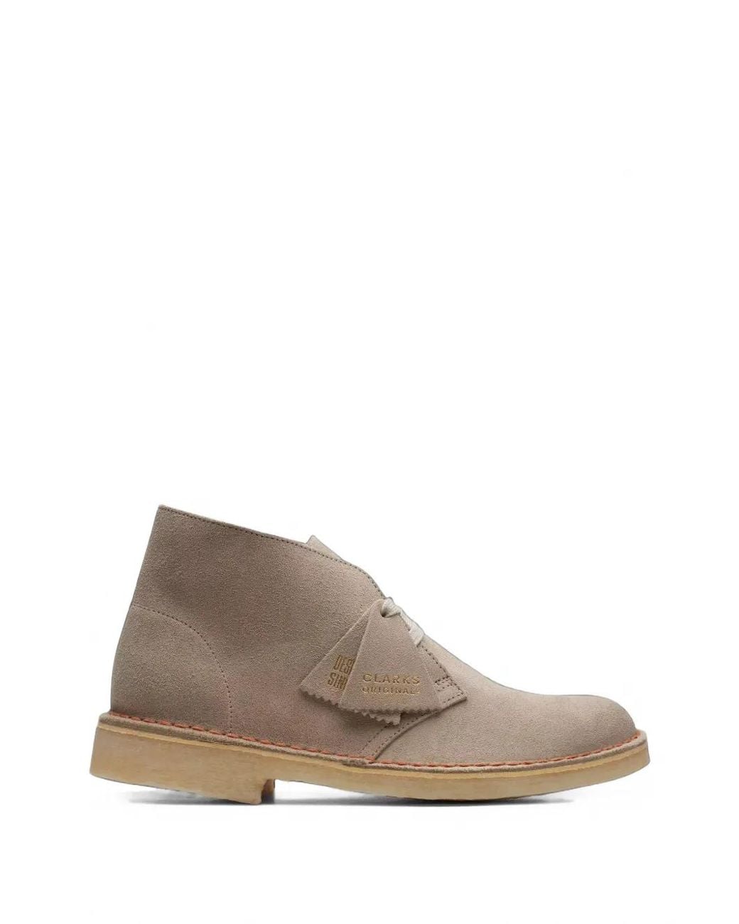 Clarks Brown Desert Suede Boots