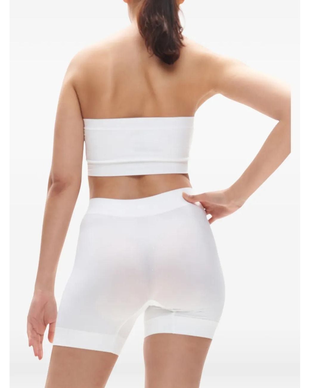 Heist White Softskin Bandeau Bra