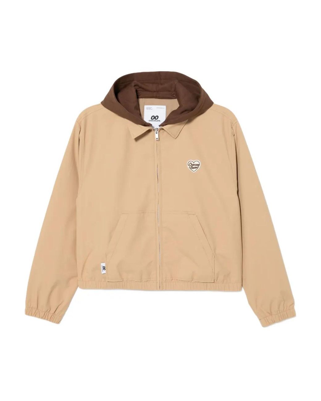 Chocoolate Natural Logo-Embroidered Jacket