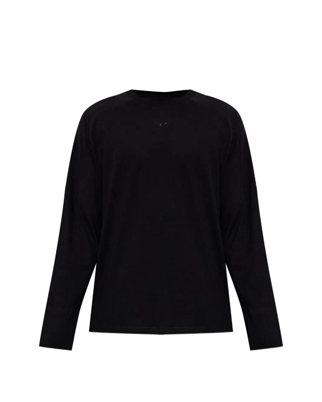 DIESEL Black T-Kristian Long-Sleeved T-Shirt for men