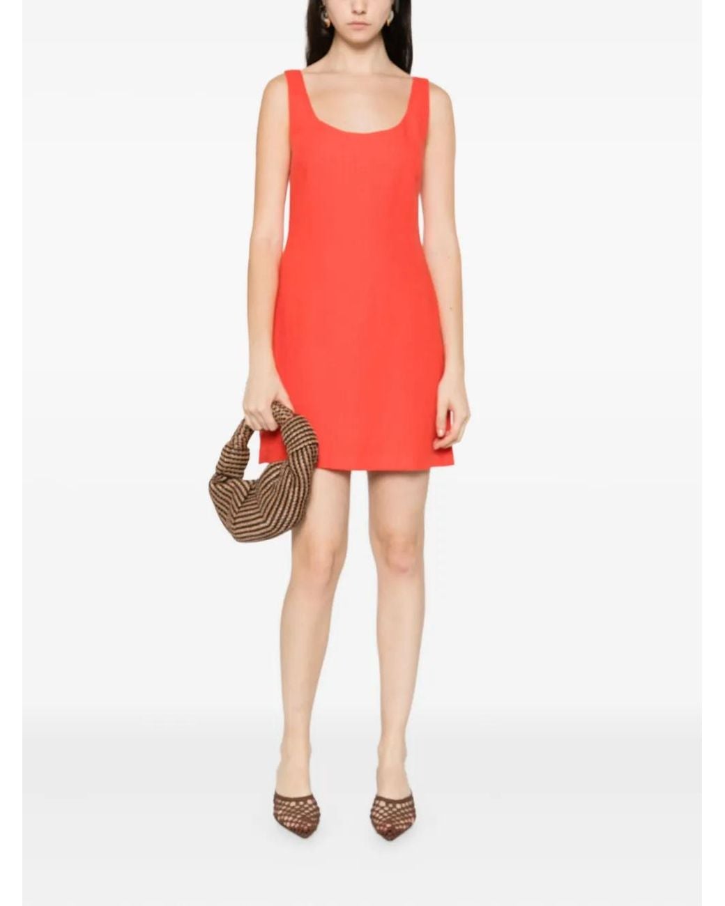Occleus Red Rue Dress