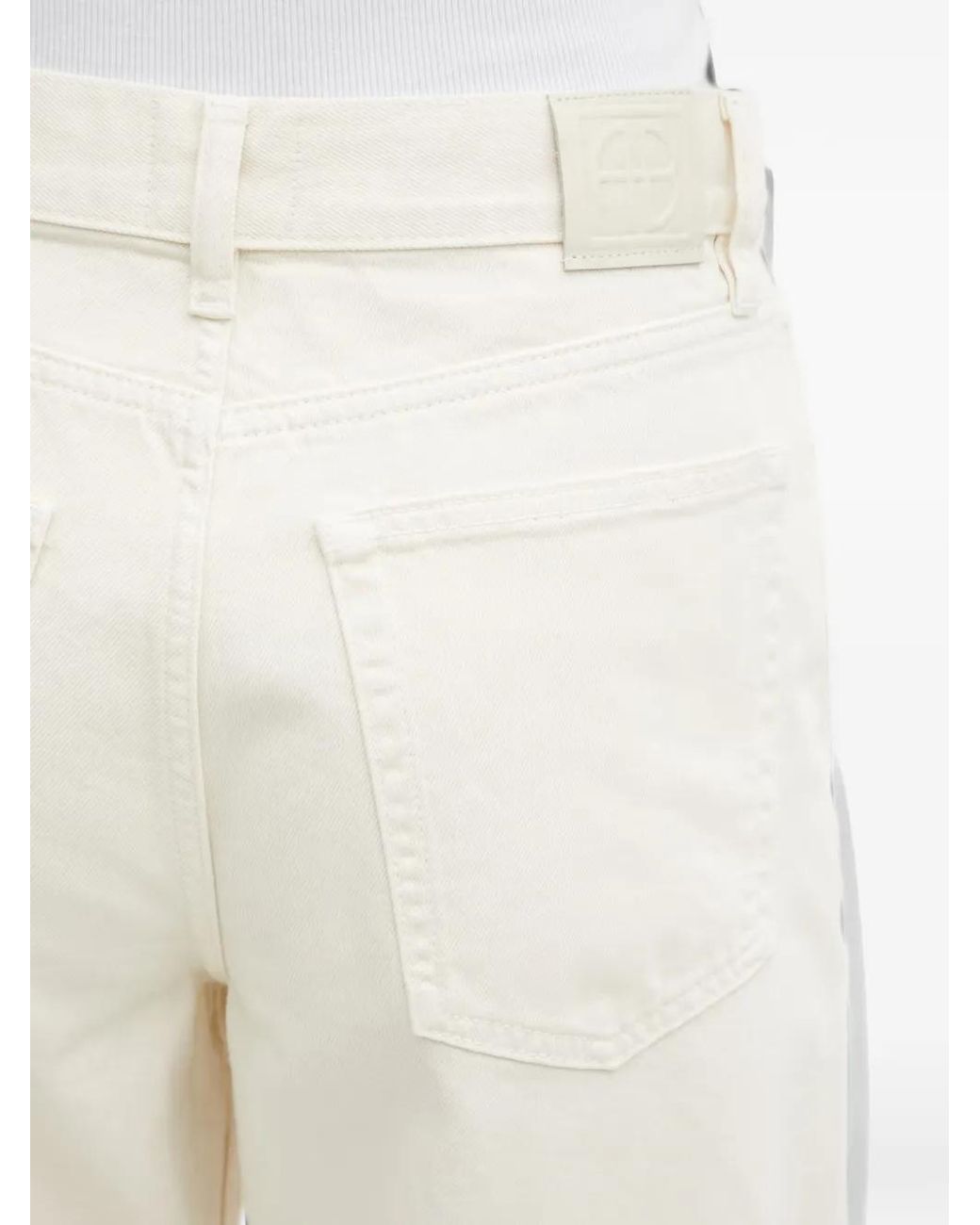 Anine Bing White Brie Jean