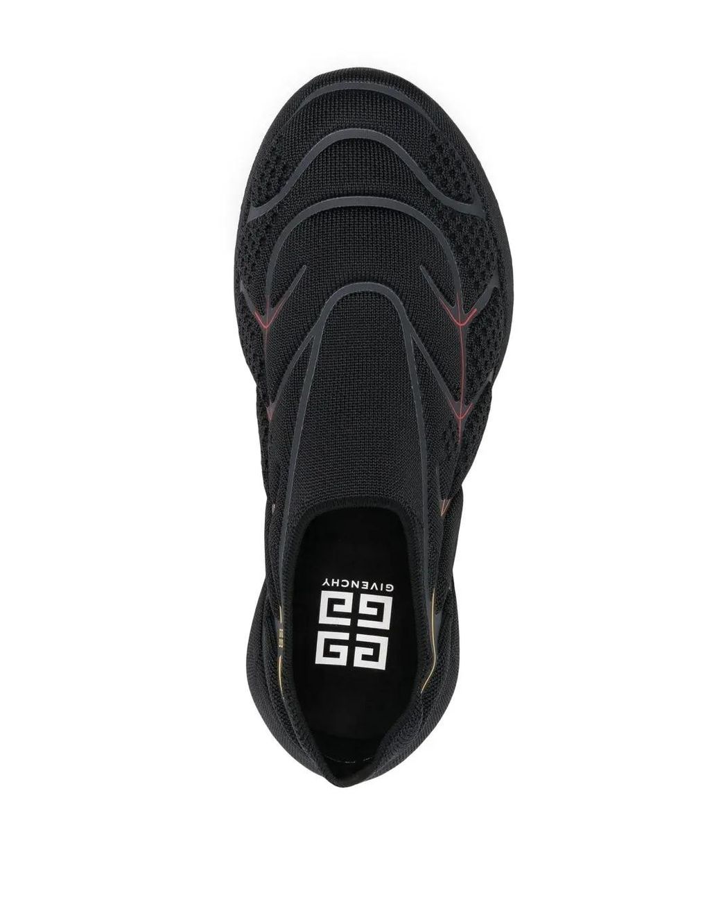 Givenchy Black Tk-360+ Mesh Trainers for men