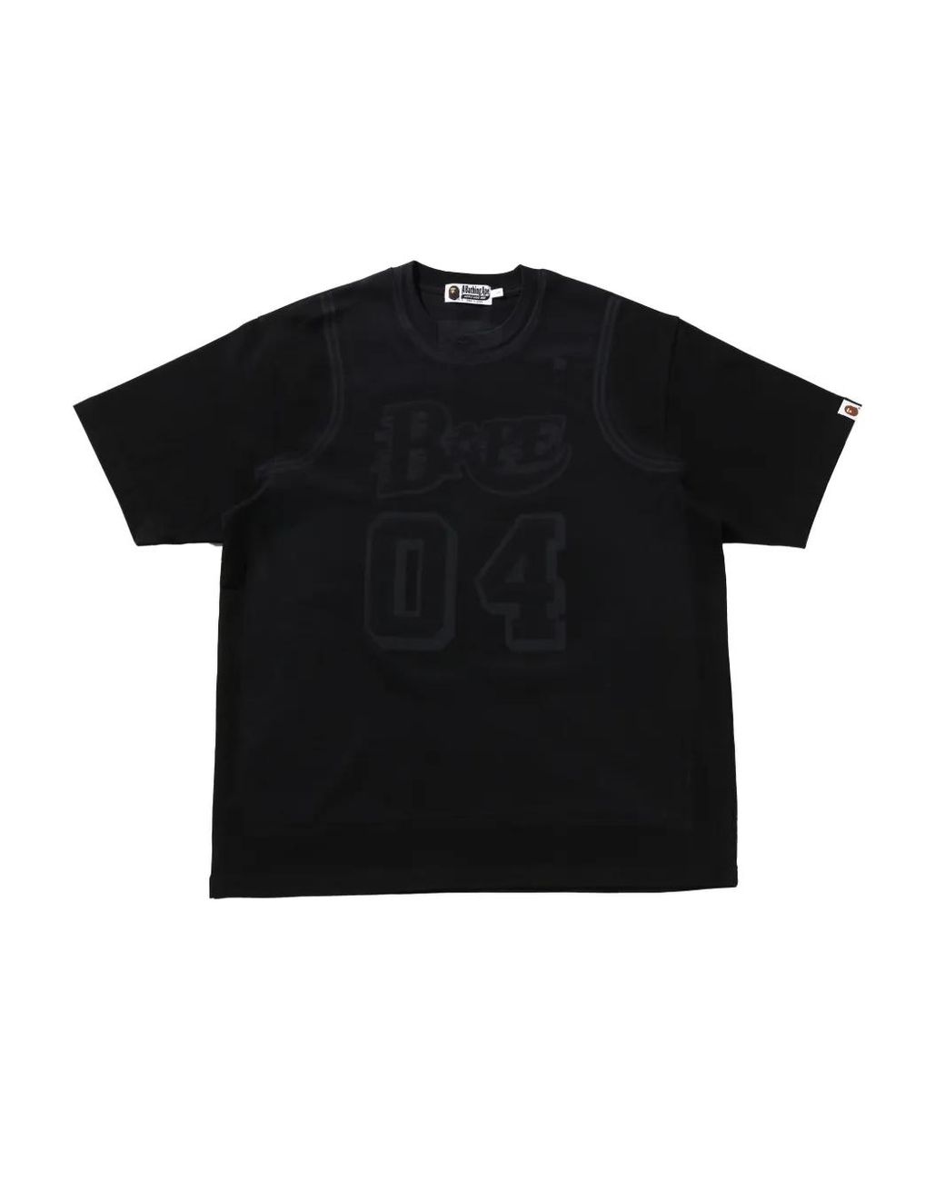 A Bathing Ape Black Cotton T-Shirt for men