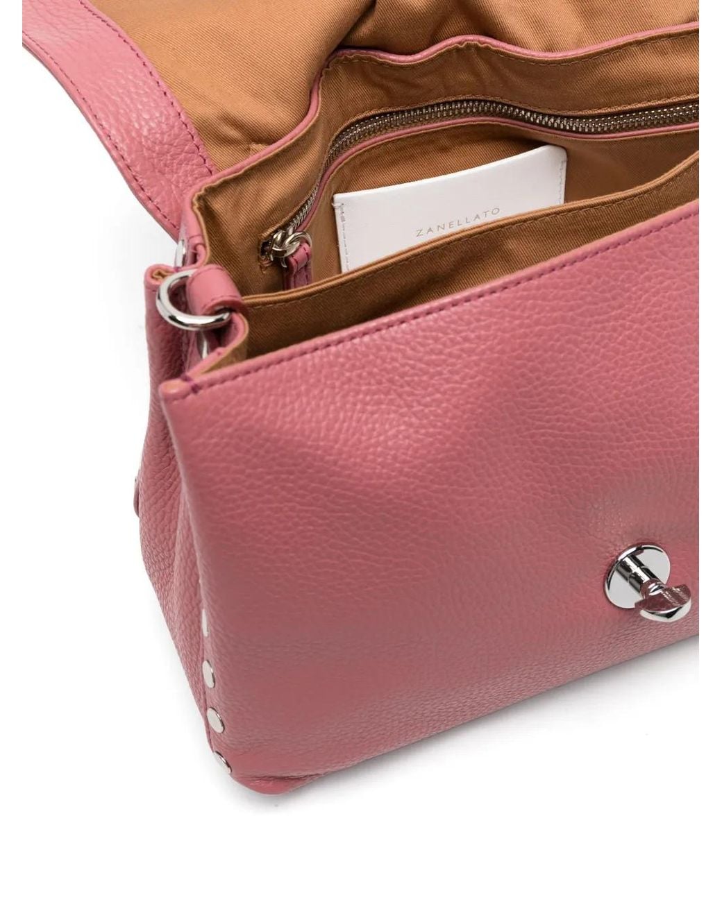Zanellato Pink Postina Daily Bamboo Tote Bag