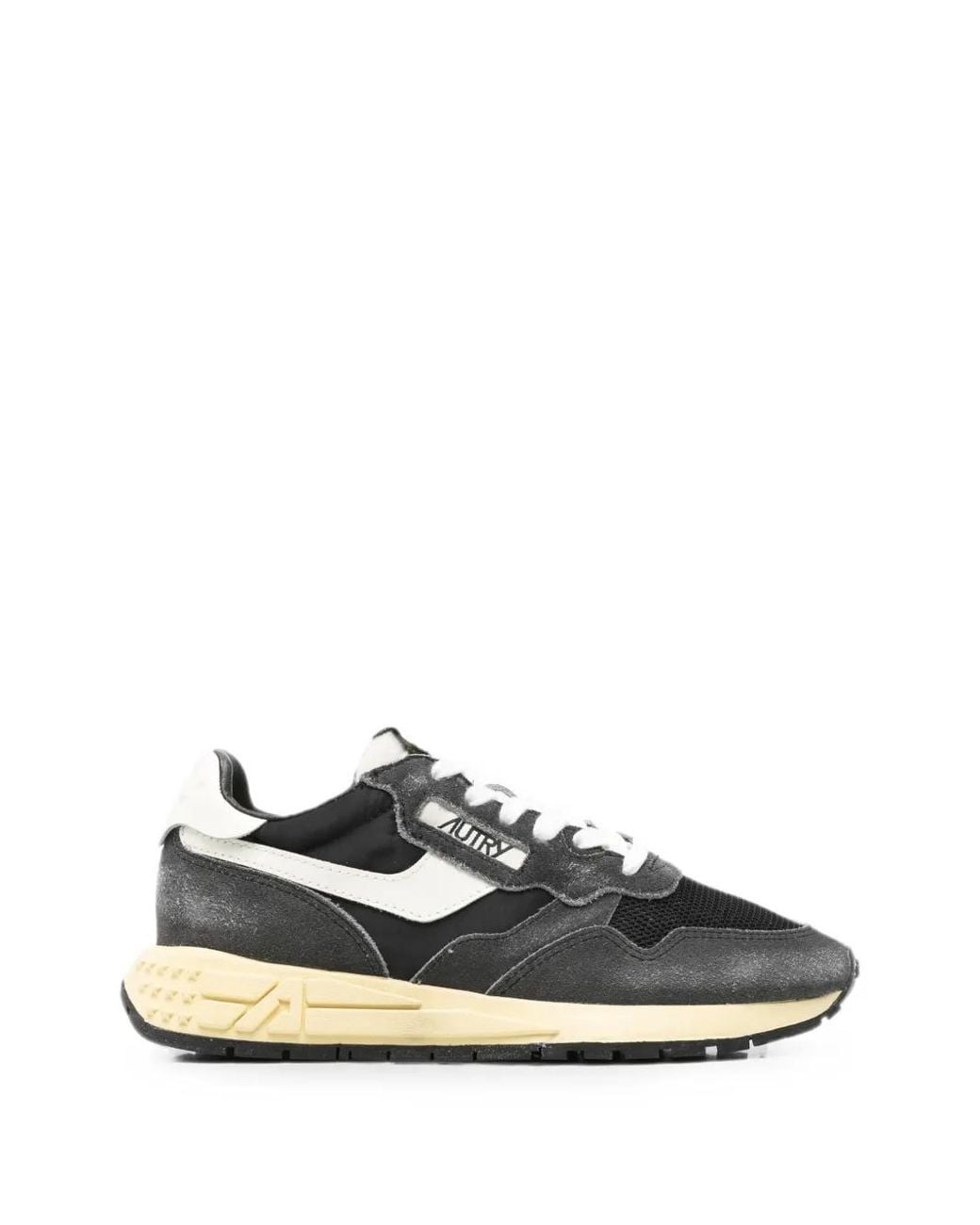 Autry White Reelwind Low-Top Sneakers