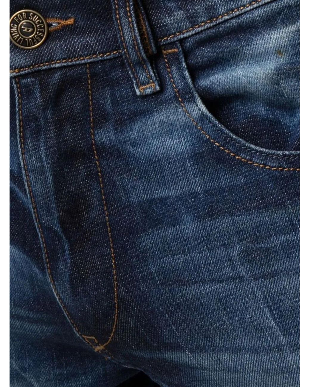 Vaqueros D-Strukt Slim DIESEL de hombre de color Blue