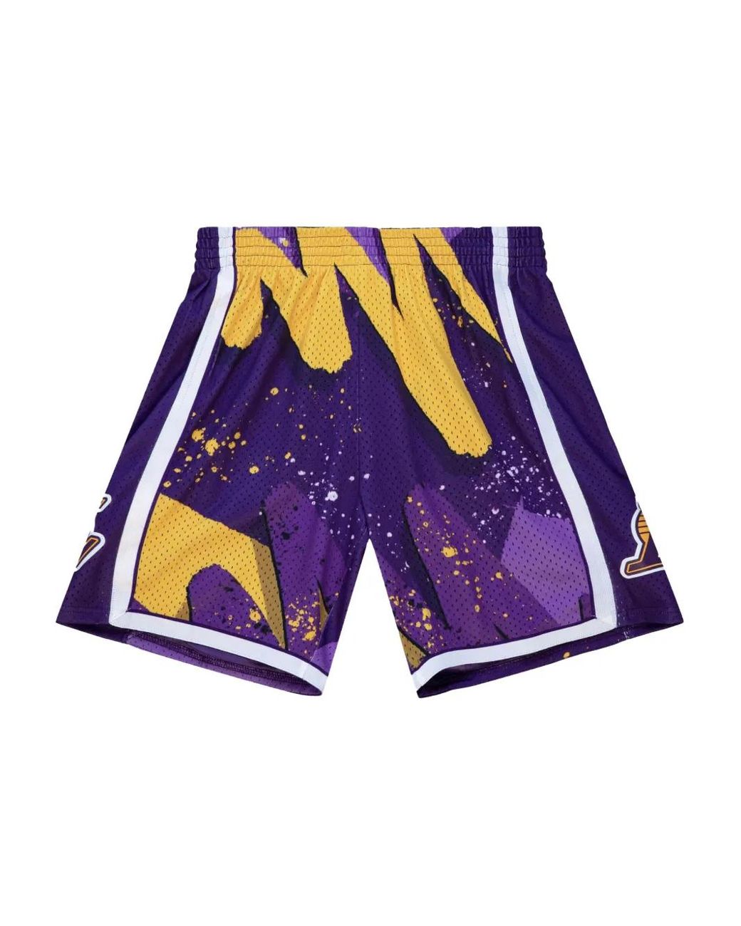 Mitchell & Ness Blue "Nba La Lakers 2009" Hyper Hoops Swingman Shorts for men