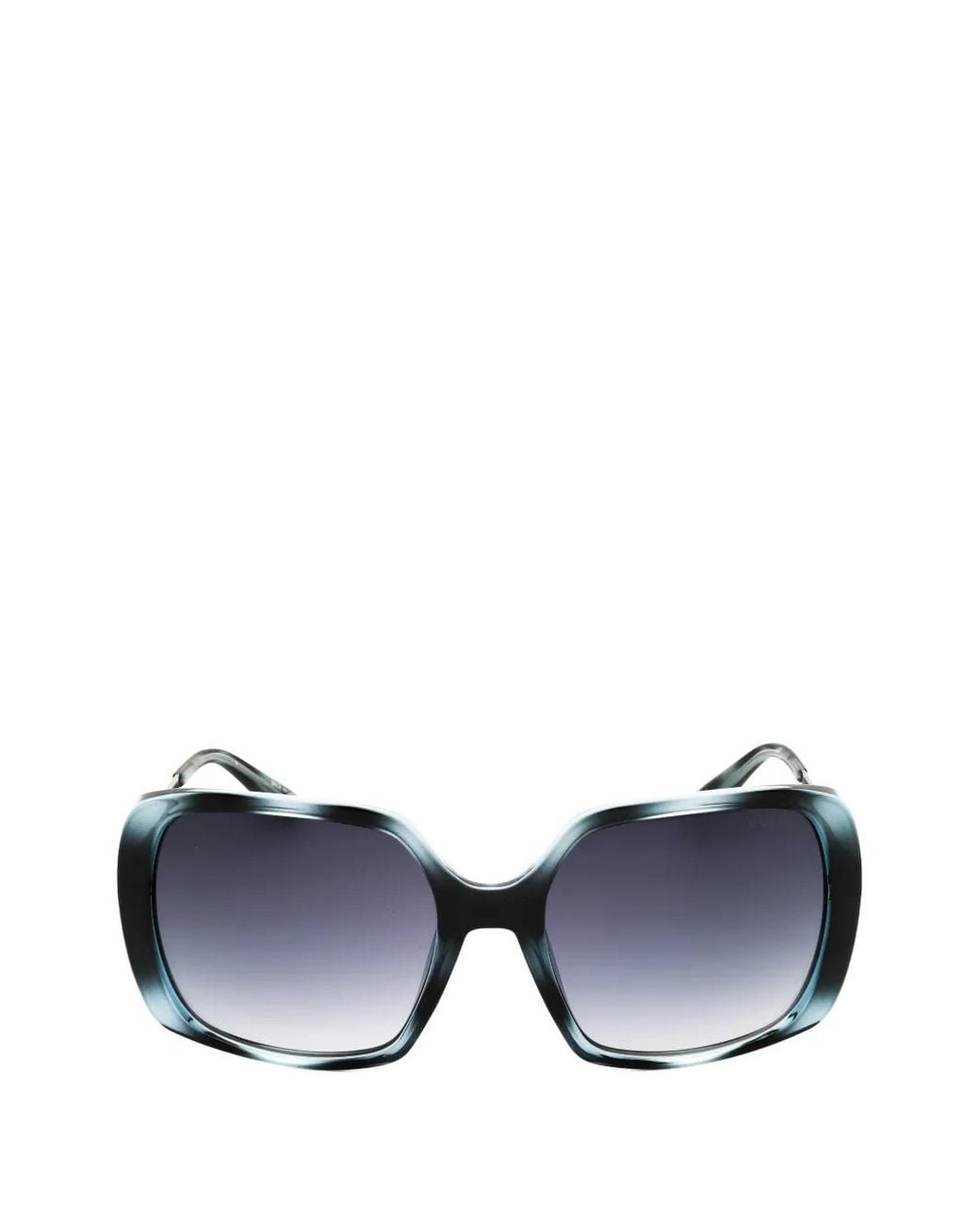 GUESS EYEWEAR Blue Square-Frame Sunglasses