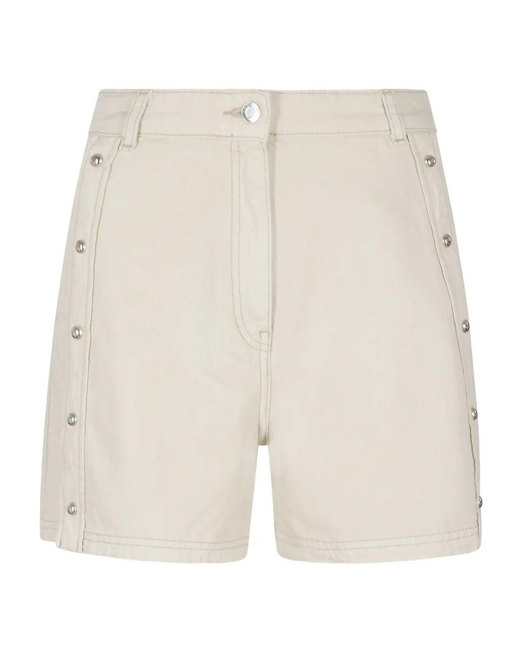IRO White Fayez Shorts