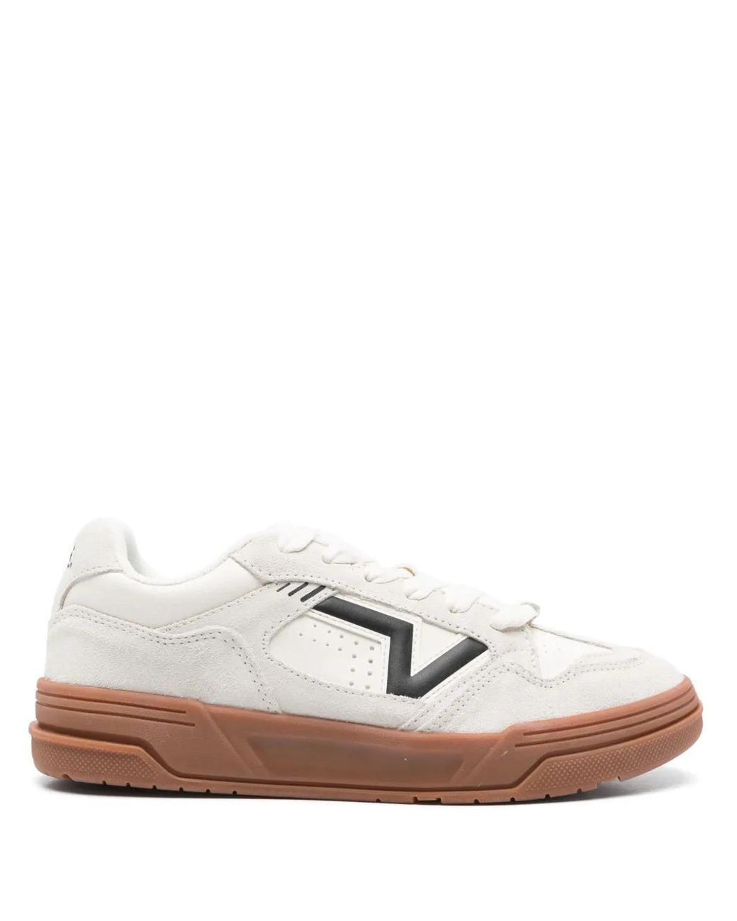 Vans Pink Upland Sneakers Aus Wildleder