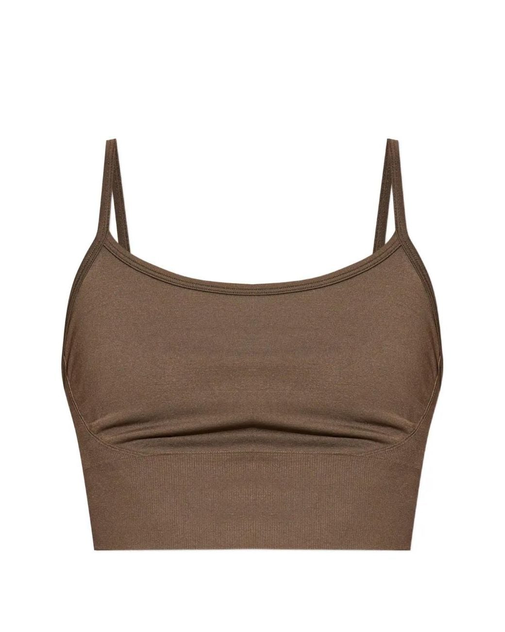 Rethinkit Studios Brown Hilde Cross-Back Top