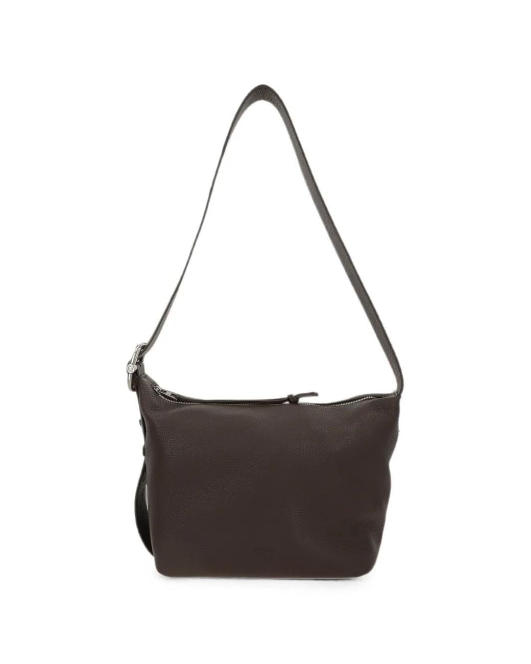 Loewe White Grained Leather Shoulder Bag for men