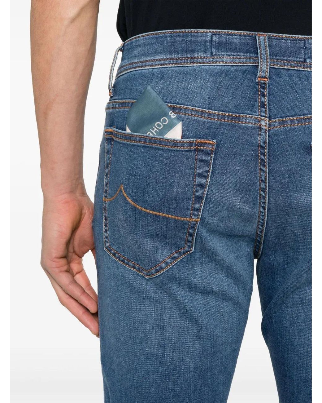 Jacob Cohen Blue Bard Jeans for men