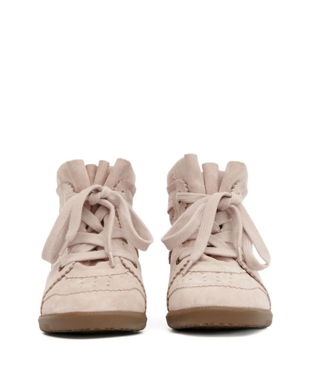 Isabel Marant Pink Bobby Sneakers