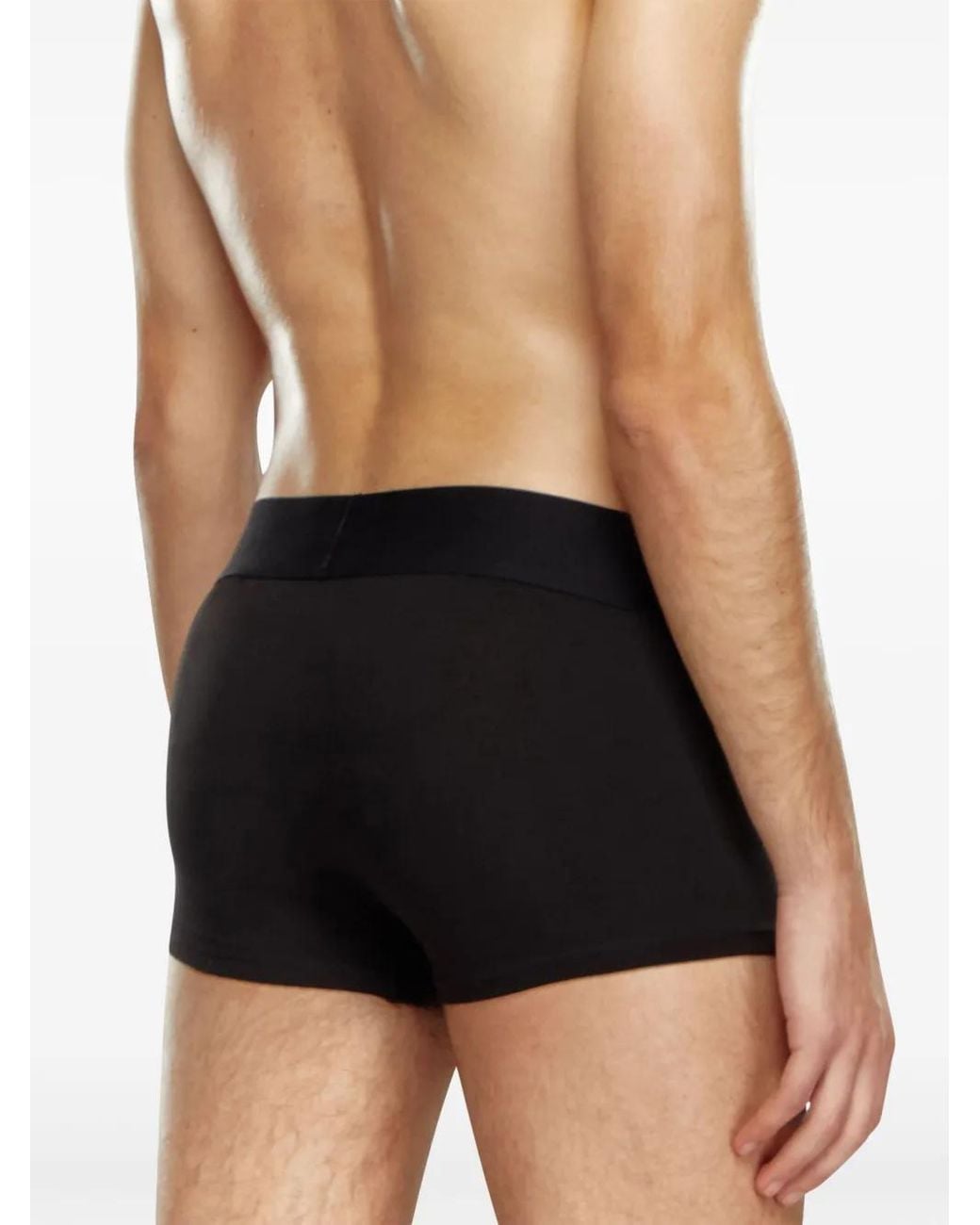 DIESEL Black Umbx-Damien Boxer Briefs (Set Of 3) for men