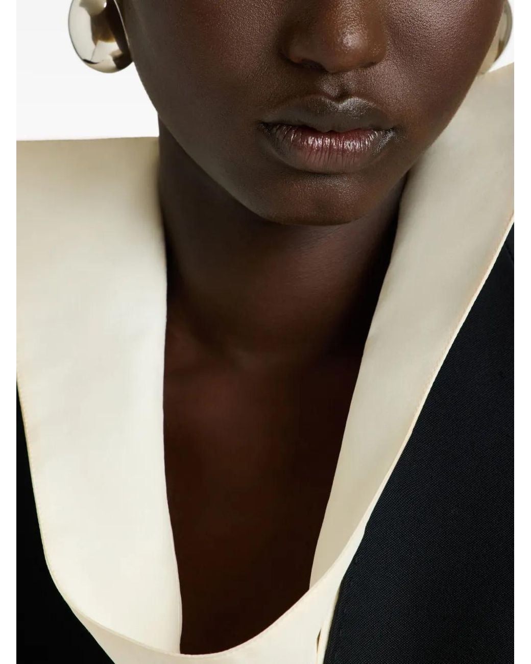 Givenchy Black Reverse Lapel Jacket
