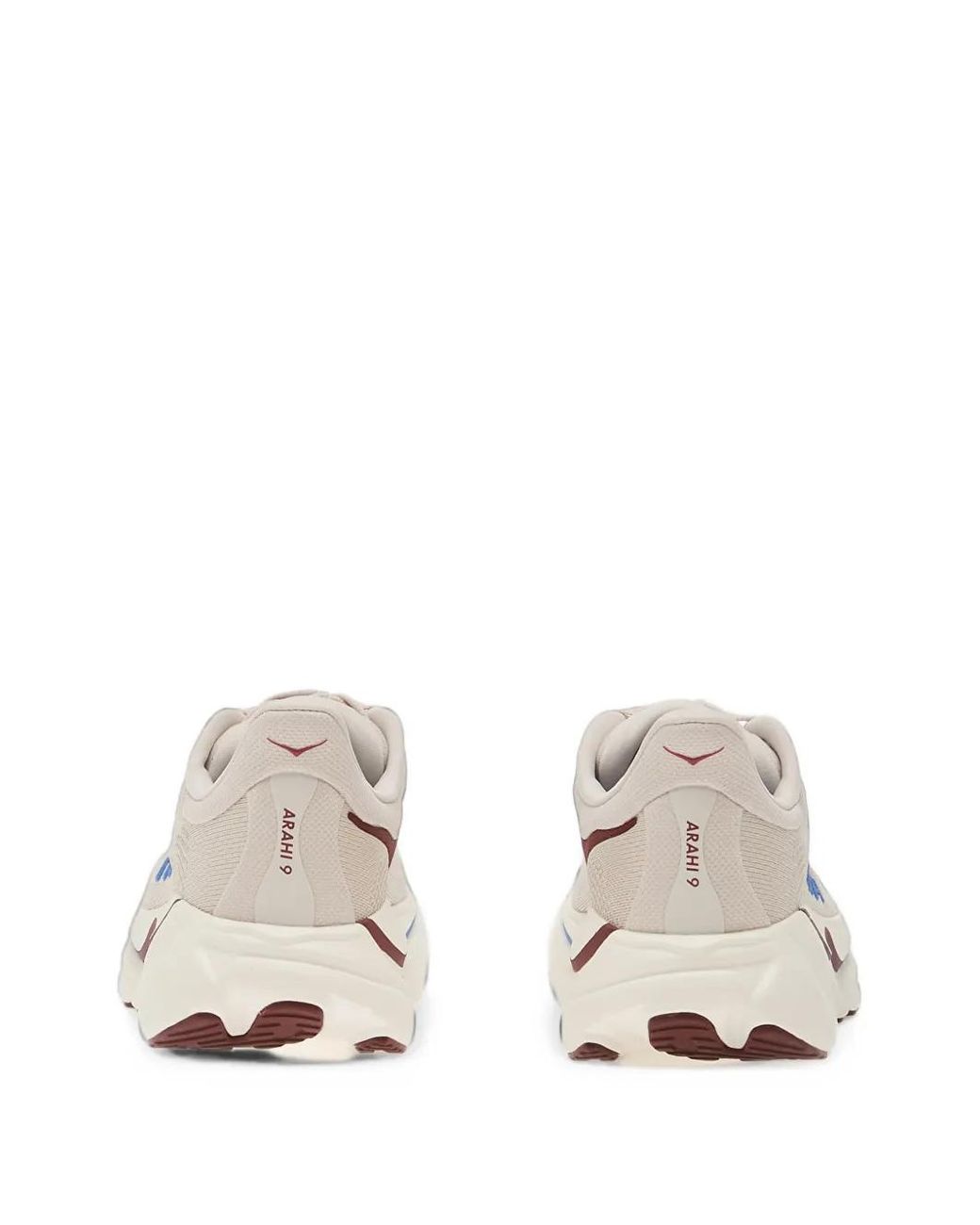 Hoka One One White Arahi 9 Sneakers for men