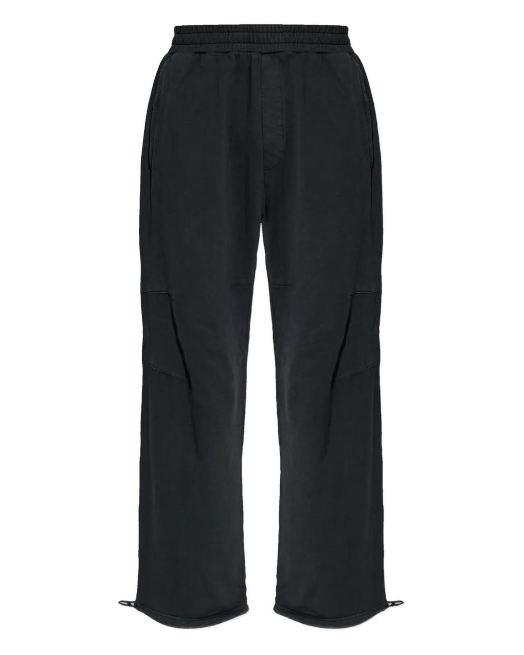 44 Label Group Blue Elasticated Cotton Track Pants for men