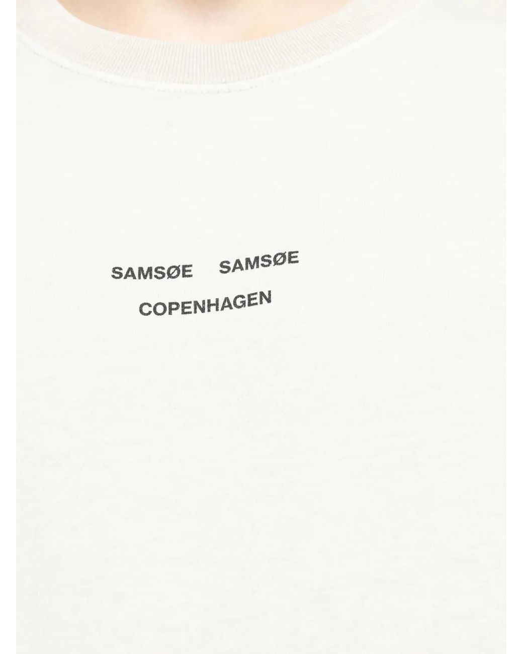 Samsøe & Samsøe Samarcus T-Shirt in het White voor heren